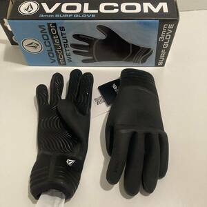 2023 Новый подлинный Volcom Surfing Love L 3 мм перчатка Black Bolcom Five Finger 5 Finger Black A9932203