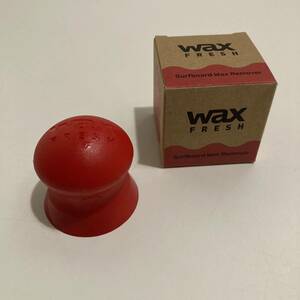 2023 新品 正規 WAX FRESH SCRAPER RED ワックス フレッシュ スクレーパー レッド 赤 サーフボード サーフィン メンテナンス コーム 丸型