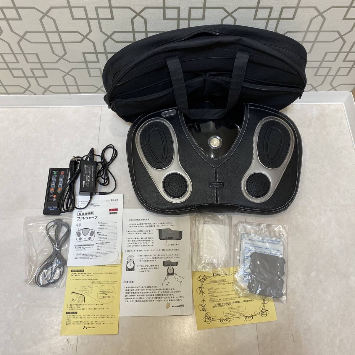 ○○家庭用低周波治療器 マルタカ フットウェーブ FOOT WAVE D-423