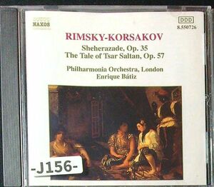 【Naxos】リムスキー・コルサコフ　シェヘラザード、ツァール・サルタンの物語　　フィルハーモニア管弦楽団　-J156-　CD