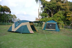 Coleman Frontier Wide Dome Tent 300　＆　Screen Canopy Joint Tarp Ⅱ　　 2張りセット 　