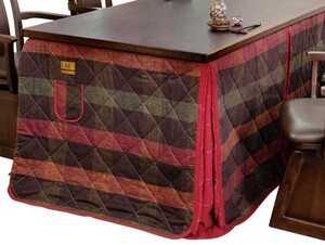 Столовая kotatsu Futon прямоугольник 150 × 90 ширина kotatsu Pattern Pattern 150 High -Type High -Legs для высоких вылетов с тонким футоном в Японии, сделанных в Японии