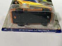 生産終了　フォード　マスタング　ホットホイール　HotWheels Ford '65 Mustang 2+2 Fastback ミニカー_画像3