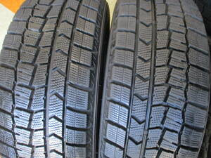 195/55 R15 85Q 201９年製 DUNLOP STUDLESS 保存状態が良くきれいな２本セット☆☆☆☆