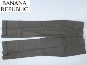 1.5万 美品 BANANA REPUBLIC　バナナリパブリック★カーキ　パンツ　6　ＬＬ相当