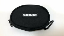 美品！ SHURE 有線 高遮音性イヤホン SE215 SE215-CL-A Clear sound + deep bass ※外箱ダメージ有_画像5