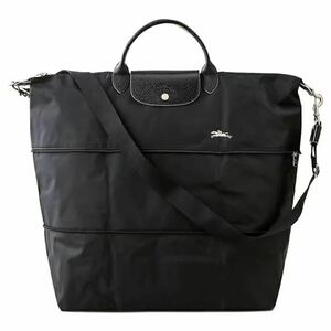 【新品】LONGCHAMP ロンシャン ル　プリアージュ　CLUB トラベルバッグ　ブラック