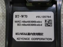 Ω 新O 0101♪ 保証有 KEYENCE【 BT-W70 + BT-WUC7U 】キーエンス BT-W70シリーズ ハンディターミナル + 通信・充電ユニット キレイ_画像4