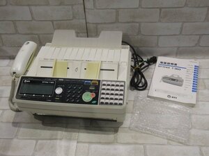 Ω 新DC 0398♪ 保証有【 NTT FAX T-360 】ビジネスファクス 17年製 感熱紙 印字枚数 1012枚 ムラテック 現行F-390のOEMモデル