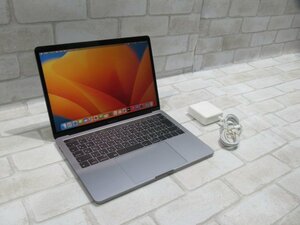 Ω 新DCN 1410ｍ Apple【 MacBook Pro 13-inch Mid 2018 】A1989 macOS Ventura 13.6 i7 (2.7GHz) / 16GB / SSD:1TB / Touch Bar搭載