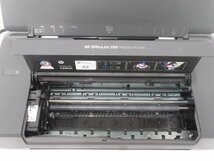 Ω 新DK1 0279♪ 保証有 HP OfficeJet 200 Mobile printer CZ993 モバイル プリンター 総印刷枚数7324枚 インク・バッテリー付き_画像4