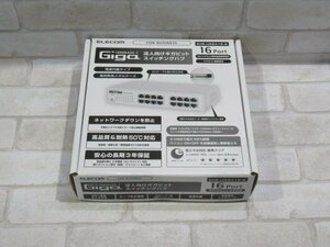 Ω 新N 0076◆ 未使用品 ELECOM エレコム【 EHB-UG2A16-S 】1000BASE-T対応 スイッチングハブ・祝10000!取引突破!!