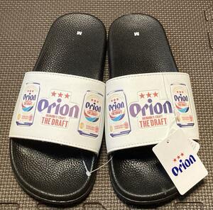 【品薄】新品 orion オリオンビール ロゴ シャワーサンダル Mサイズ 26㎝/沖縄 企業 グッズ aa