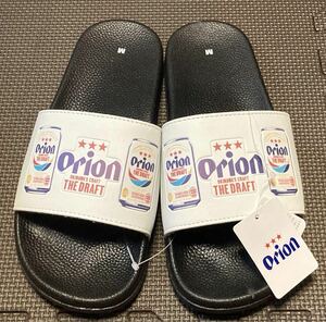 【品薄】新品 orion オリオンビール ロゴ シャワーサンダル Mサイズ 26㎝/沖縄 企業 グッズ ab