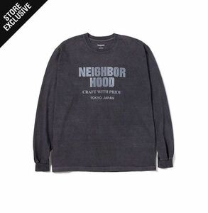 S NEIGHBORHOOD 23AW NH 232 SPOT . TEE LS-1 232PCNH-LT05S GRAY 伊勢丹 ISETAN MEN’S限定