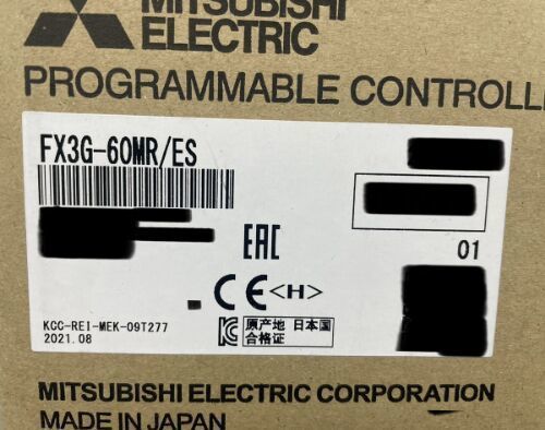 新品 MITSUBISHI/三菱電機 FX3G-60MT/ES シーケンサー 保証付き-