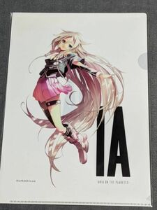 ra34 ★クリアファイル★ PC 「VOCALOID3 Library IA -ARIA ON THE PLANETES-」購入特典 イア・アリア・オン・ザ・プラネテス　 赤坂アカ