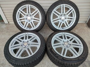 ATS TWIN 17インチ ホイール スタッドレスタイヤセット 225/45R17 ベンツ Cクラス