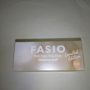 FASIO　マルチフェイスステックグロウ　108　限定色　非売品シール付いてます。