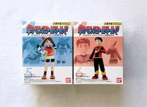  unopened goods Bandai Pokemon scale world howe en district 2yu float (RSver.) & Hal ka(RSver.) Pocket Monster figure Shokugan 