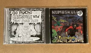 ■廃盤CD■KIX 4 U Records コンピ & Numbskulls CD2枚セット■Batmobile/Archie/Sons Of The YC/Psychobilly/Psychophobia/サイコビリー