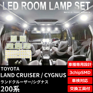 ランドクルーザー/シグナス LEDルームランプセット 200系 車内