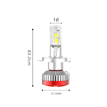 LEDヘッドライト H4 プレオプラス LA300F/310F系 H24.12～H29.4_画像3