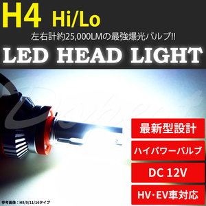 LEDヘッドライト H4 ekワゴン/スポーツ H82W系 H18.9～H25.5