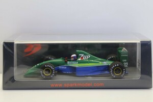 スパークモデル 1/43 ジョーダン 191 1991 F1 カナダGP 5位 #32 B.ガショー　S8077　510CE/50