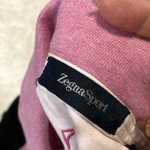 Zegna SPORT メンズ ポロシャツ ピンク サイズM_画像4