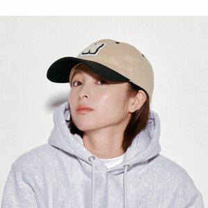 ラスト1点！即発送！完売商品！清野菜名　beamsコラボ　キャップ　ベージュ