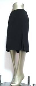  two point successful bid free shipping! M510 MOGA Moga black tight skirt 2 lady's bottoms knee height black B