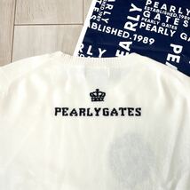 パーリーゲイツ　カシミヤ　セーター　4 メンズ　ニット　ホワイト　PEARLYGATES カシミア　正規品　本物　希少_画像4