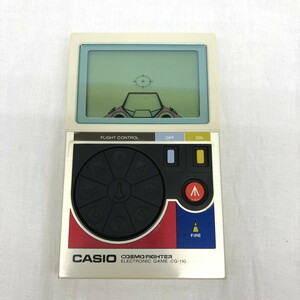 CASIO　カシオ　COSMO FIGHTER コスモ　ファイター　CG-110 昭和レトロ　ゲームウォッチ　現状品　(N1019_9_h)