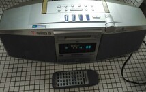 【中古動作確認済み】Panasonic パナソニック CDMDラジオプレイヤー RX-MDX5-A リモコン有り_画像3
