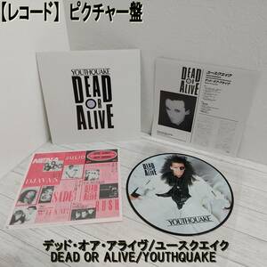 E0CX0101/【レコード】/ LP盤/ピクチャー盤/デッド・オア・アライヴ/ユースクエイク/DEAD OR ALIVE/YOUTHQUAKE