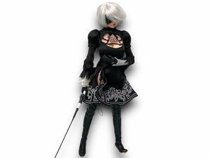 □NieR:Automata∥ニーアオートマタ　2B（ヨルハ二号B型）1/6シームレス素体　フィギュア　ブーツダメージ　本体のみ　中古品【現状品】□