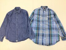 ■RALPHLAUREN ラルフローレン メンズ 長袖 半袖シャツ 14点 まとめ売り サイズMIX 刺繍 ワンポイント 中古卸 SPORT/POLO JEANS■_画像8