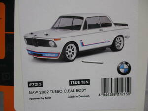 未使用未開封品 HPI 7215 1/10RC BMW 2002 TURBO ボディ (WB225mm.F0/R0mm) 各社Mシャーシ用