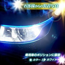 【アイスブルー左右セット】 24v led t10ウェッジ球 ポジションランプ ルームランプ 左右セット 12v led トラック デコトラ 竹村商会_画像10