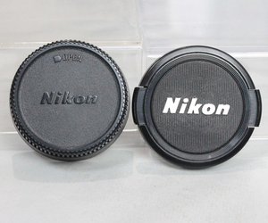 090216 【良品 ニコン】 Nikon 52mm レンズキャップ＆ LF-1 レンズリアキャップ