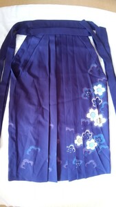 Kansai kimono 女性用　袴　はかま　濃い紫色