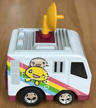 ◇チョロQ HTB中継車 ユメミルチカラ号 Ｏnちゃん タカラ プルバックカー ミニカー 中古_画像3