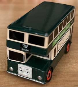 ◇きかんしゃ トーマス トミカ バルジー 中古 ミニカー バス TOMY 現状