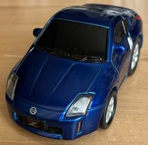 ◇ドライブタウン 日産 フェアレディZ 350Z ブルー 中古 ミニカー プルバックカー Z33_画像1