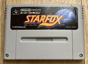 ◇スターフォックス スーパーファミコン 中古 SFC ソフト カセット 日本製 任天堂 1993 スーファミ STAR FOX