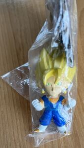 ◇ドラゴンボールZ 超サイヤ人 ベジット フィギュア キーホルダー マスコット 未使用 バンプレスト ディフォルメ