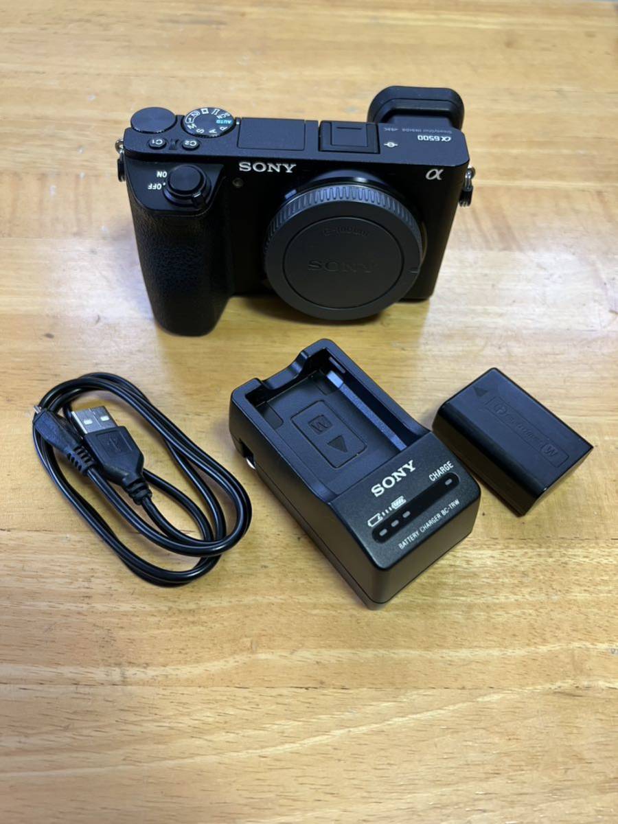 美品 ショット数2583 SONY α6500 ILCE-6500 付属品多数-