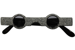 アバンギャルドという概念の極み1980s初期フランス製本人期デッド ALAIN MIKLI アランミクリ 超小径アバンギャルドMICRO ROUND 丸眼鏡