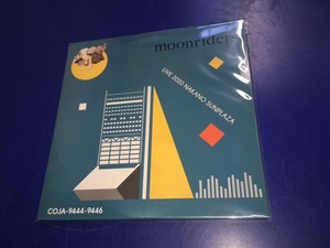 【半額セール】新品レコード/3枚組●ムーンライダーズ MOONRIDERS / LIVE 2020 NAKANO SUNPLAZA